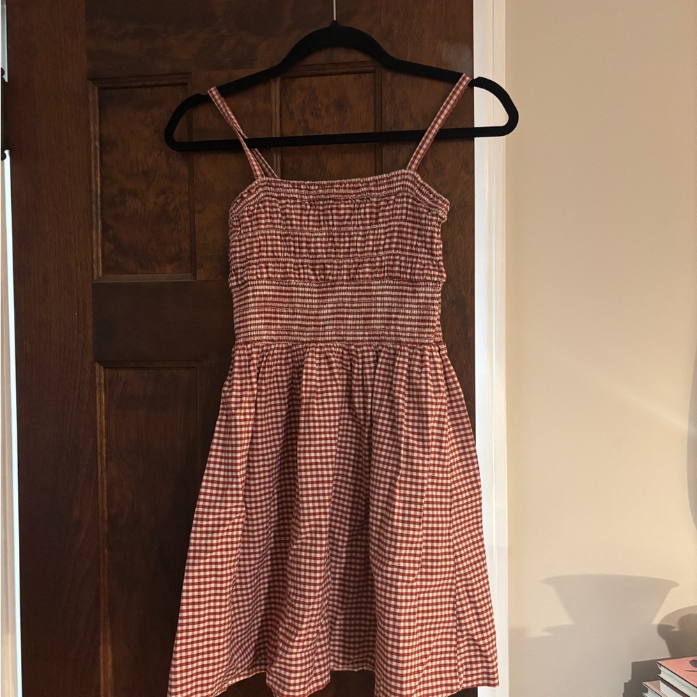 Gingham Mini Dress
